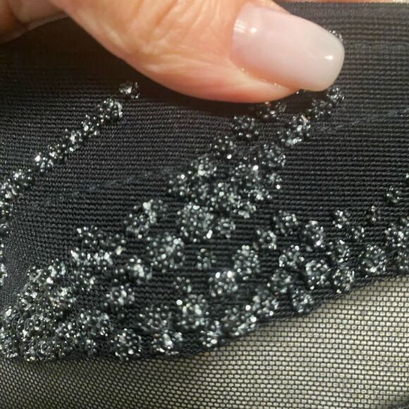 Tadashi embellished open back mini dress, S - Picture 4 of 10